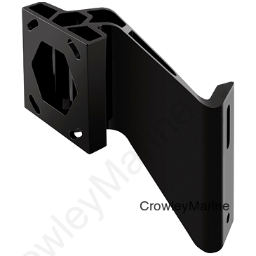 6" Rise, 2" Setback, Port, Black