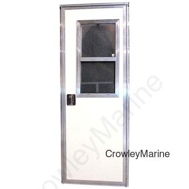 Camper Door, 36"x68" Screen & Flush Lock (355200)