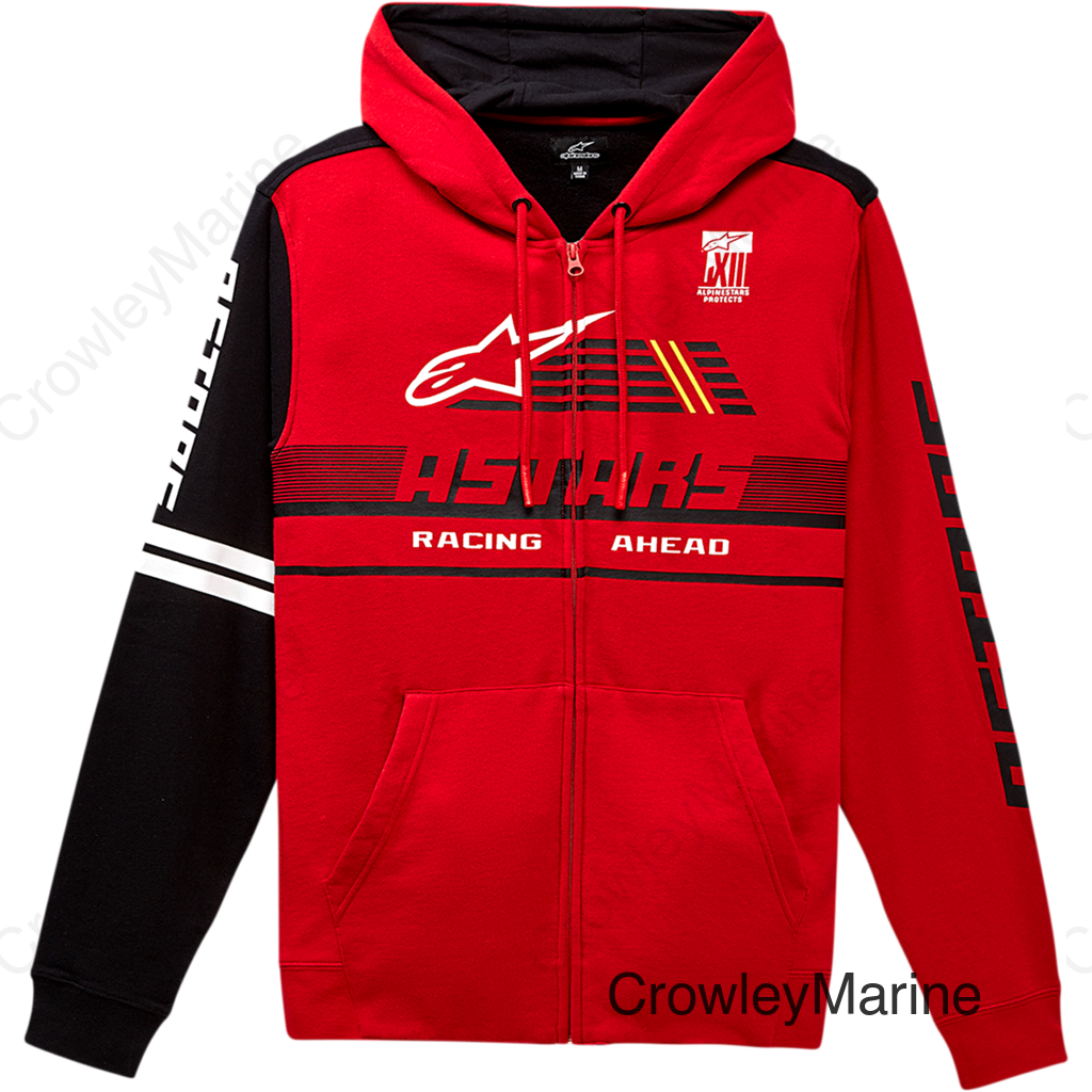 Overtake Hoodie - Red - 2XL