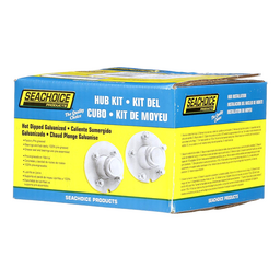 Seachoice Trailer Wheel Hub, 1 in. Axle, 5 Lug, Galvanized, Pregreased thumbnail-0
