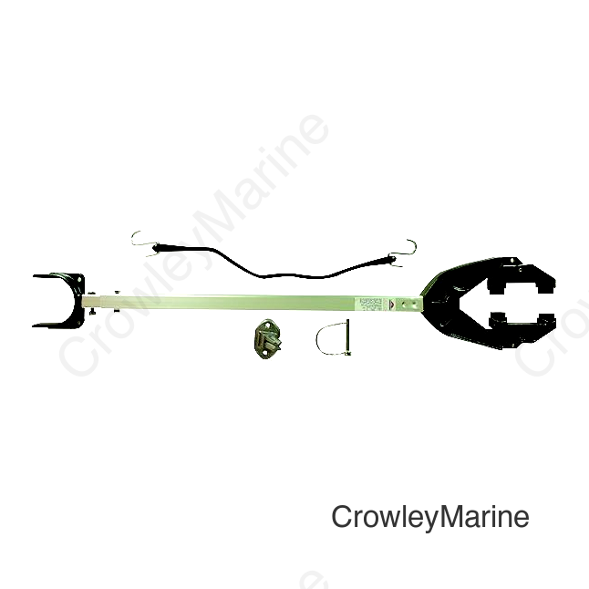 Springfield Guardian Deluxe Combo, Over The Roller & Bolt-On Motor Support Adjusts 29" to 41"