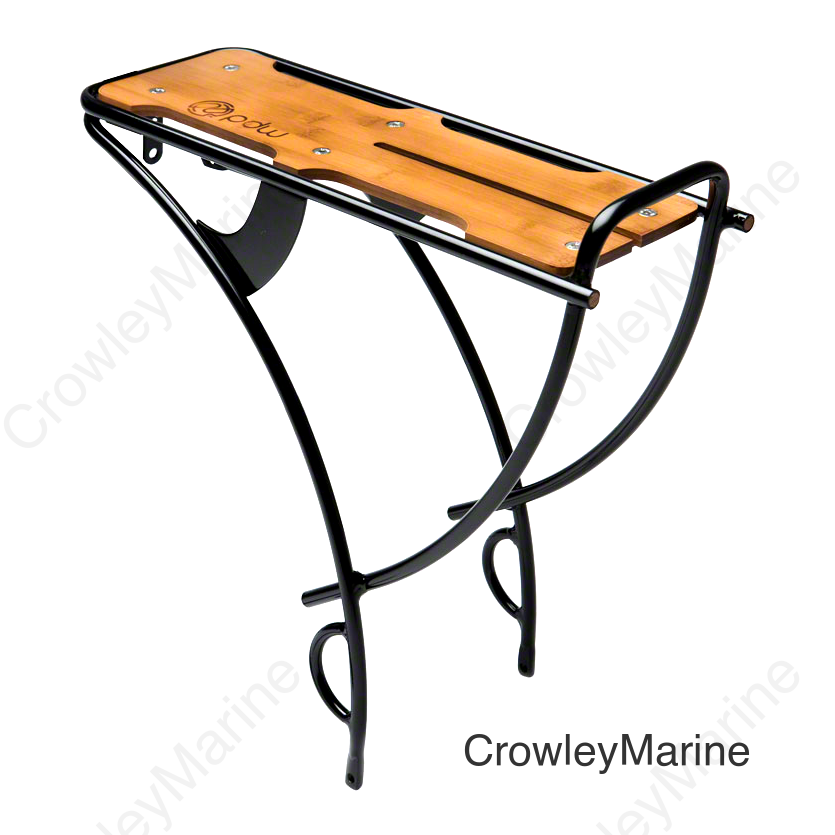 Portland Design Works Payload Rear Rack: Steel with Bamboo Deck