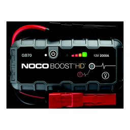 Genius GB70 Lithium Ion Jump Starter, 2000 Amps
