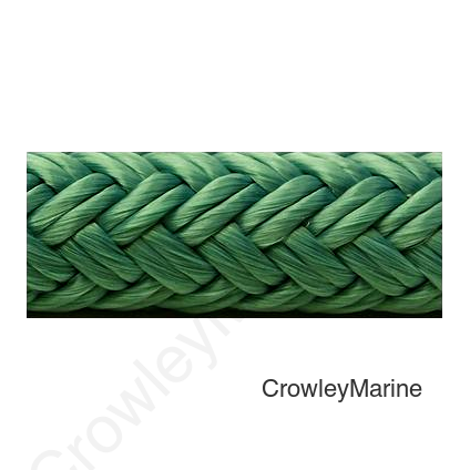 Seachoice Double-Braid Nylon Dock Line w/ Eye Splice, Pre-Shrunk, Heat Stabilized, 3/8 In. X 20 Ft., Teal Green