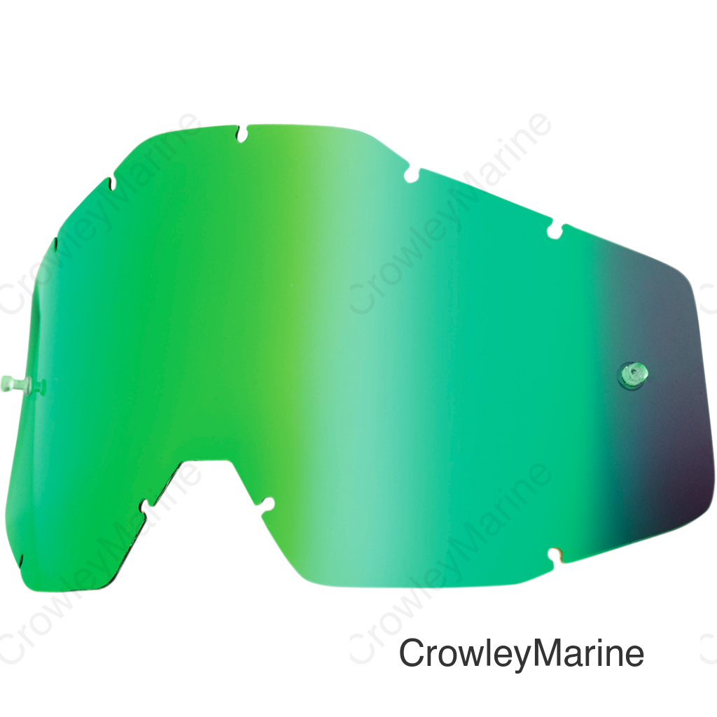 Accuri/Strata/Racecraft Lens - Green Mirror