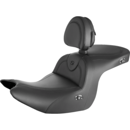 RoadSofa™ Seat - with Backrest - Black w/ Black Stitching - Heated - GL1800 '18-'23