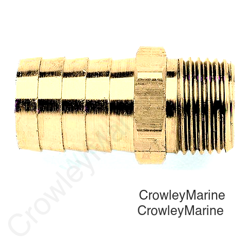 5/16H X 1/8P MALE HOSE BARB