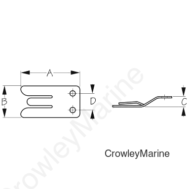 Stainless Steel MICROPHONE CLIP (329990-1)