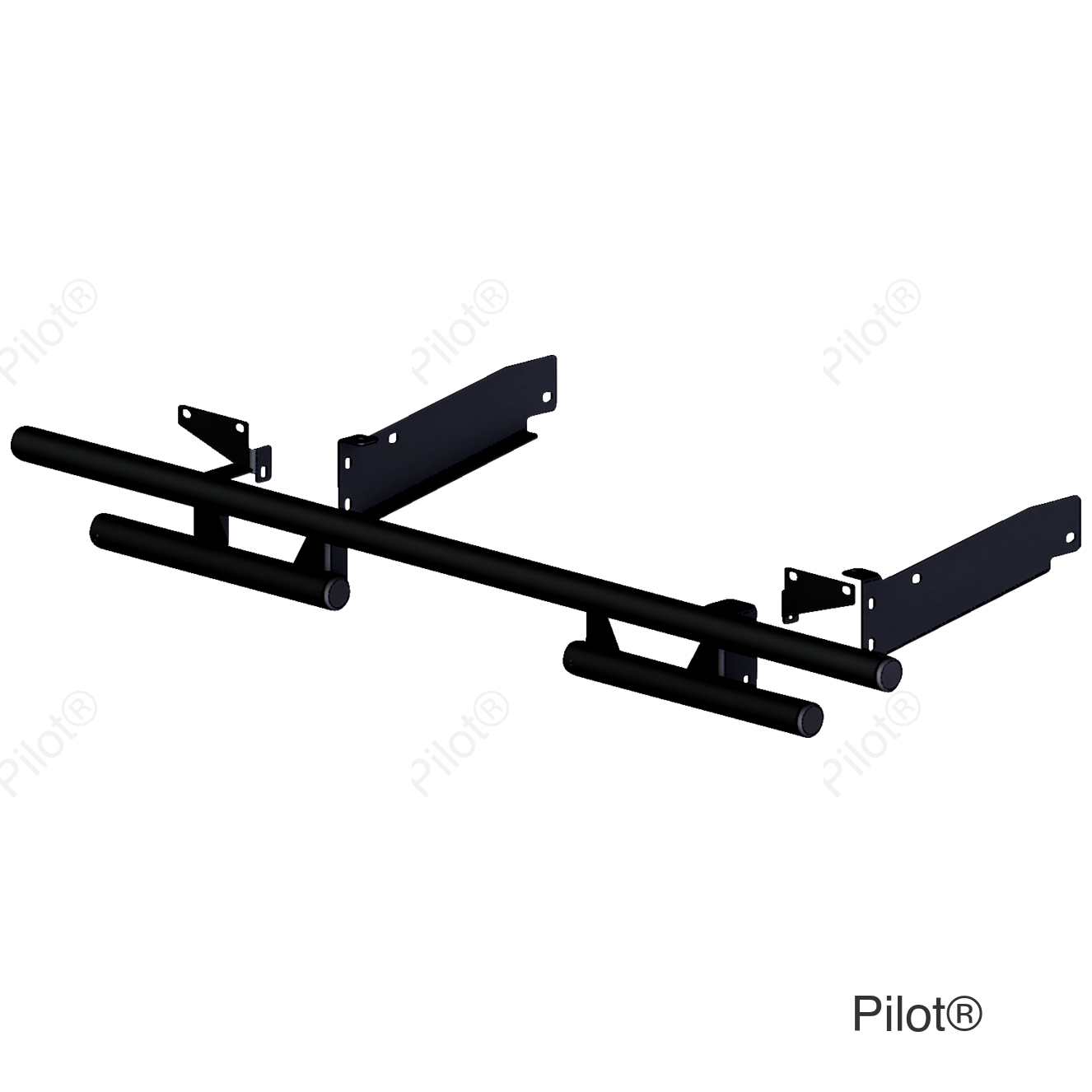 Rear Bumper - Black - Textron