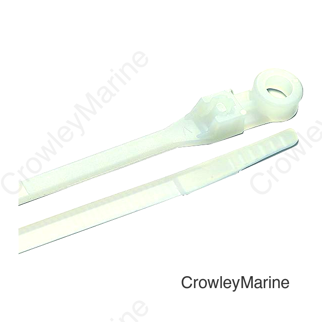 Mount Cable Tie 8 Nat 25Pc