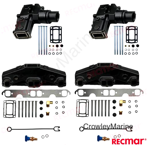 EXHAUST KIT VOLVO 1993+ GM305/350 V8 28.