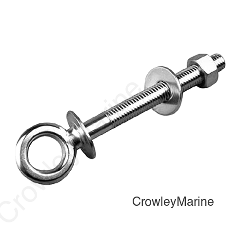 Sea-Dog 080463 Eye Bolt w/Shoulder, 1/2" I.D.