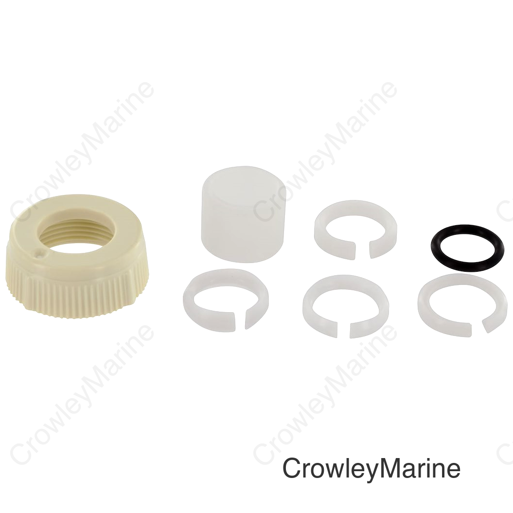 SPOUT NUT KIT  BC  2 HNDL
