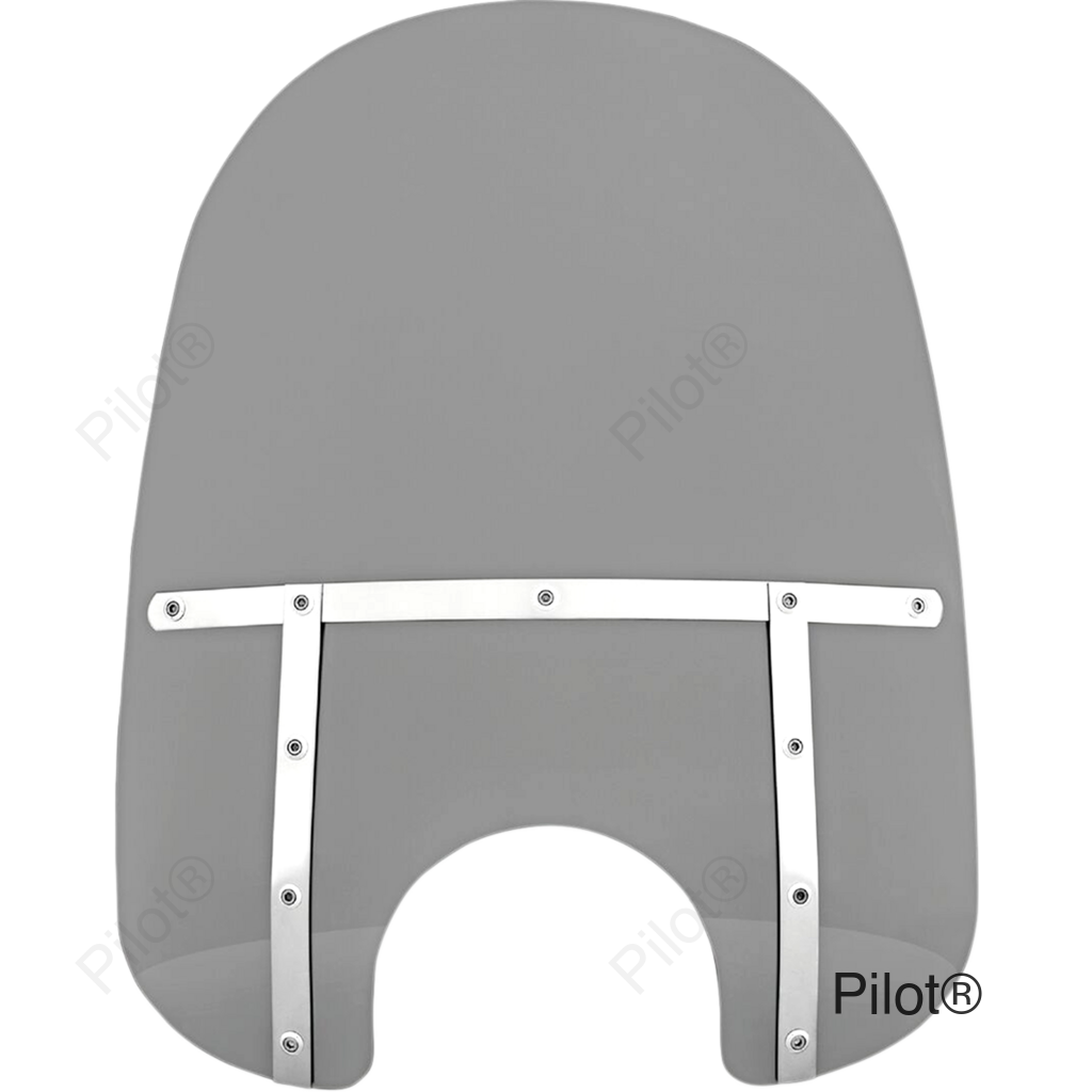 Fats Windshield - 21" - Headlight - Black Smoke