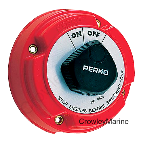 Perko Main Battery Switch, On/Off