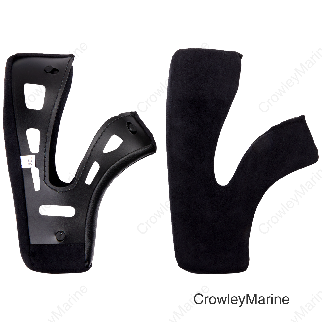 X101 Cheek Pads - Black - 2XL