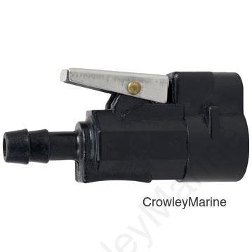 3/8" Barb Female Hose-to-Tank, Plastic