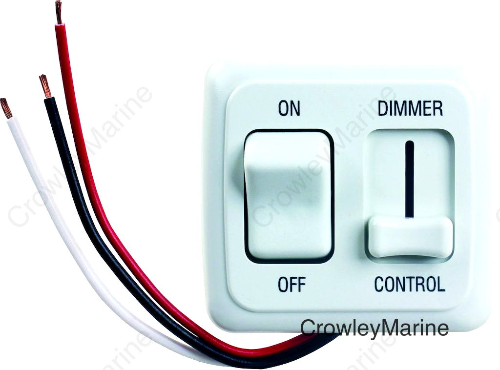 DIMMER ON/OFF  LED  WHITE