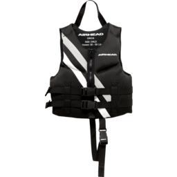 Airhead 1007502BBK Orca Neolite Kwik-Dry Life Vest, Child, Black/White thumbnail-1