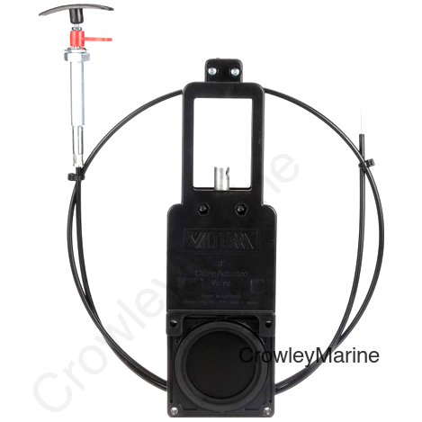 FLEXIBLE CABLE KIT, 72", W/ 3" VALVE, BOXED (RV0000702)