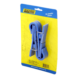 Seachoice Universal Clip, Blue, Pack of 2 thumbnail-0