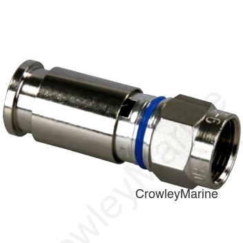 RG6 COMP FITTINGS HD/SAT