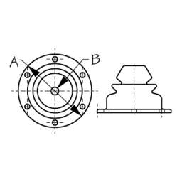 MOTOR WELL BOOT 5-1/2" thumbnail-1