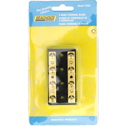 Seachoice Terminal Block, 4-Gang, Plastic Base with Brass Hardware thumbnail-5