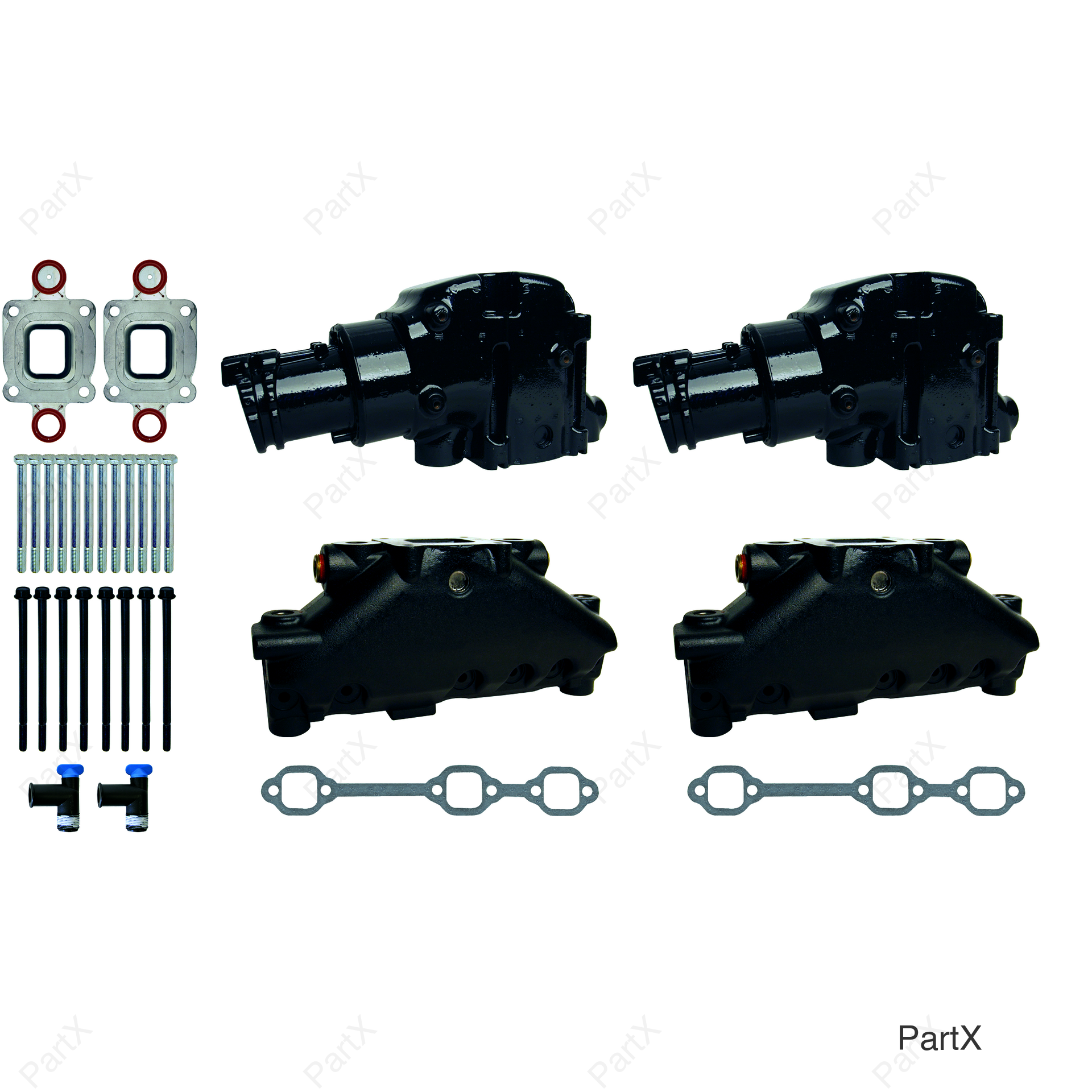 Clmpt Exhst Mnfld Set V6-7D