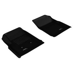 3D MAXpider 2015-2020 Chevrolet/GMC Colorado/Canyon Crew Cab Kagu 1st Row Floormat - Black