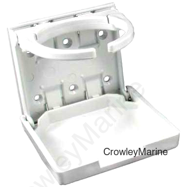 ADJUSTABLE CUP HLDR  WHT
