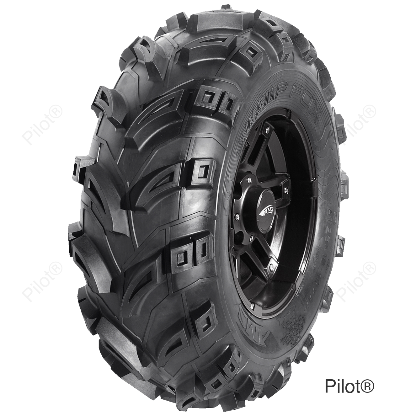 Tire - Swamp Fox Plus - Rear - 27x12-12 - 6 Ply