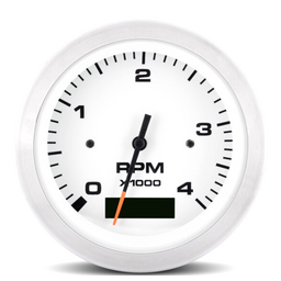 Tach 4K/Hourmeter Lido 3" Diesel Mag thumbnail-0
