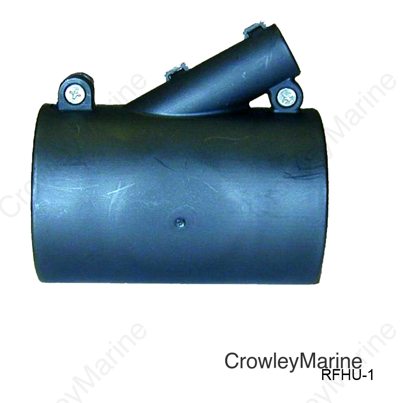 RIGGING FLANGE HOSE UNION Black (RFHU-1-DP)