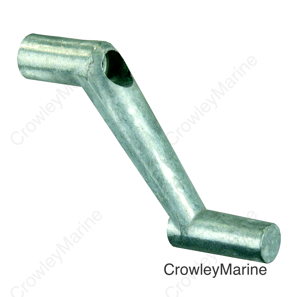 JR Products Die Cast Metal Window Crank, 1-3/4"