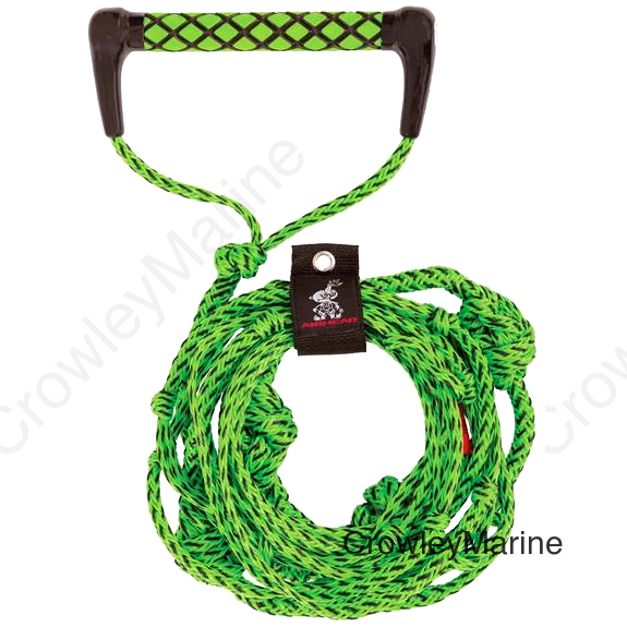 WAKESURF ROPE  25'  5 SECTION  GRE