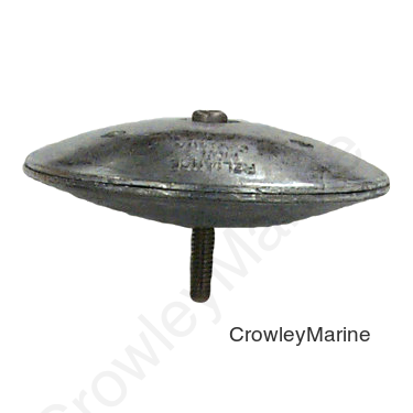 Rudder Anode With Stainless Steel Screws - Sierra Marine Engine Parts - 18-6047 (118-6047)