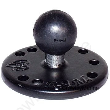 2 1/2" dia. w/1" Ball; 2# Std Wt Cap.