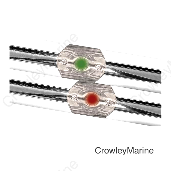 Taco Metals F38-6600 Rub Rail Mounted LED Navigation Lights