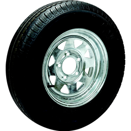 Seachoice 53401 ST175/80R13C/5H KR35 13" Galvanized Spoke, 5-Lug on 4-1/2" Radial Tire & Wheel Assembly thumbnail-0