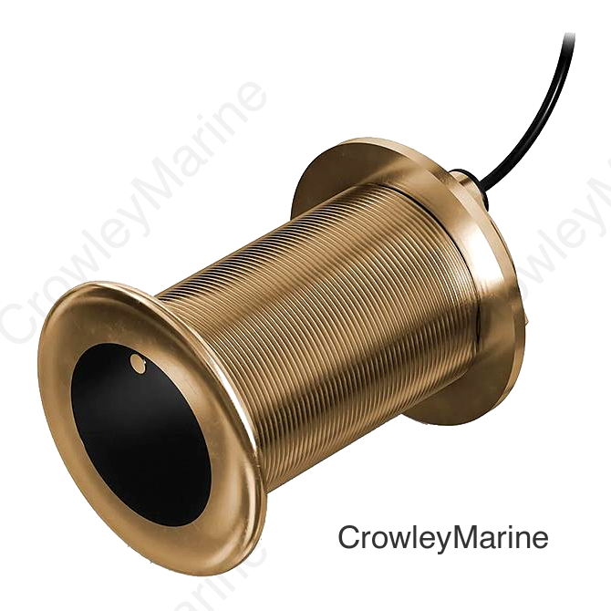 Garmin 0100286702 GT12M-THF Bronze Thru-Hull Transducer, 20° Tilt