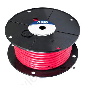 BATTERY CABLE 4 GA 250' RED