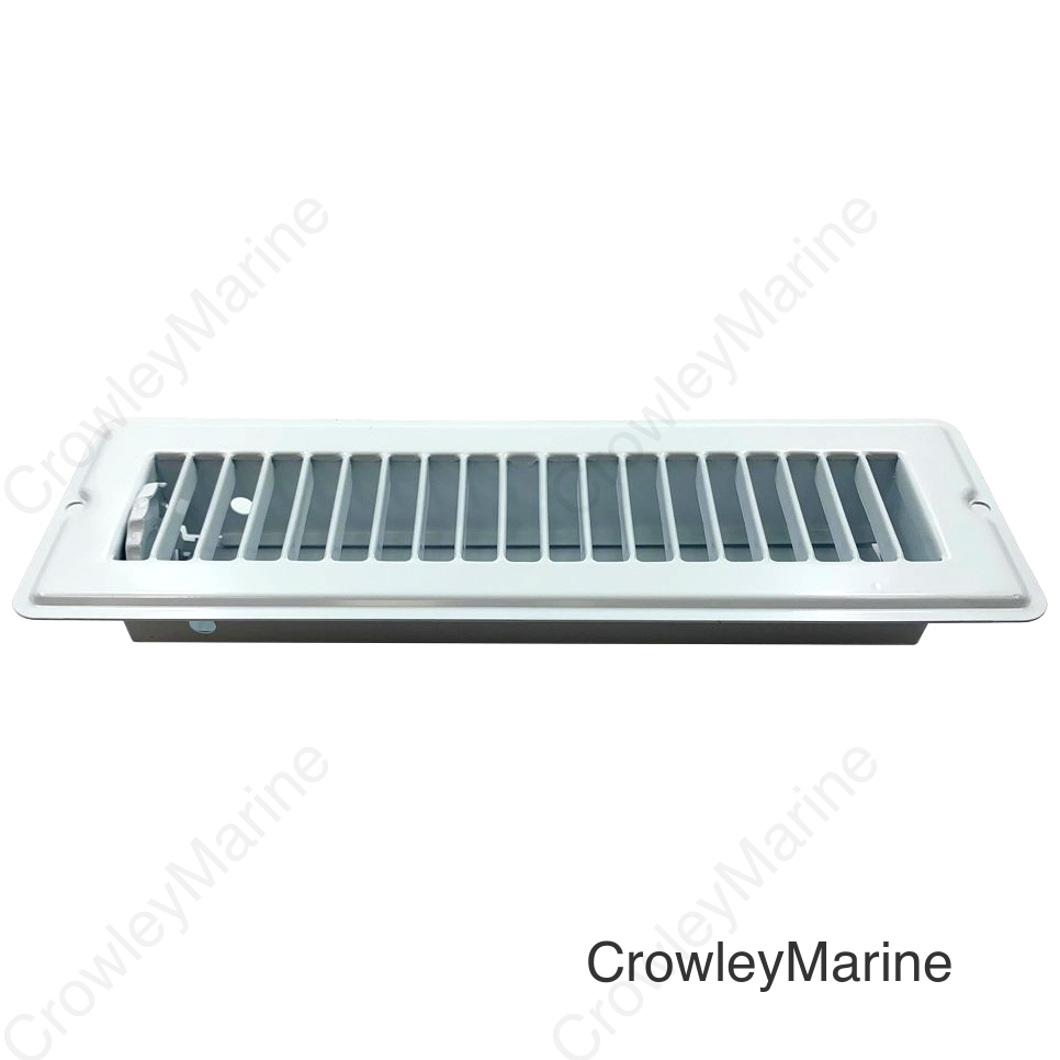 2-1/4 X 10 WHITE FLOOR RG