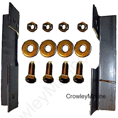 Aluminum Weld-On Mounting Bracket Kit No. 8 & 9 Torsion (046915)