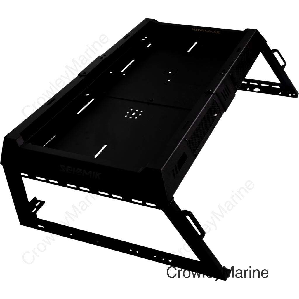 Bed Rack Kit - Half Height - Black - Can Am/Defender | Polaris/Ranger