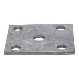 Seachoice Axle, U Bolt Plate Trailer, Galvanized, for Square Beam and Tube Axles thumbnail-0