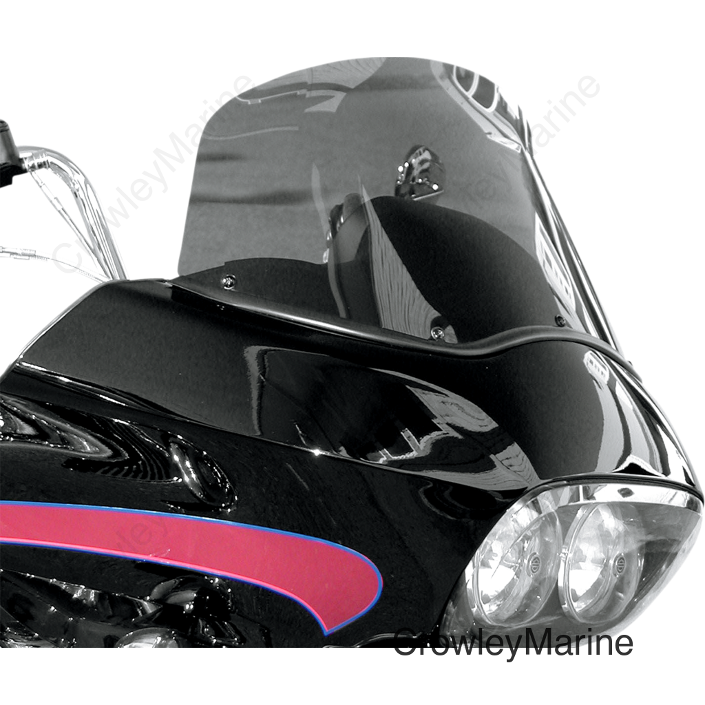 Windshield - Dark Smoke - 12" - FLTR