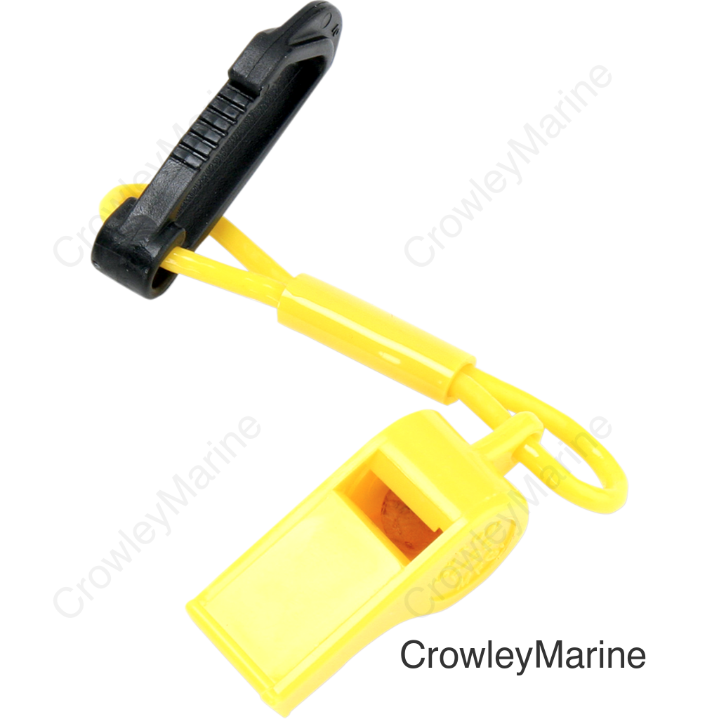 WHISTLE W/CLIP YELLOW