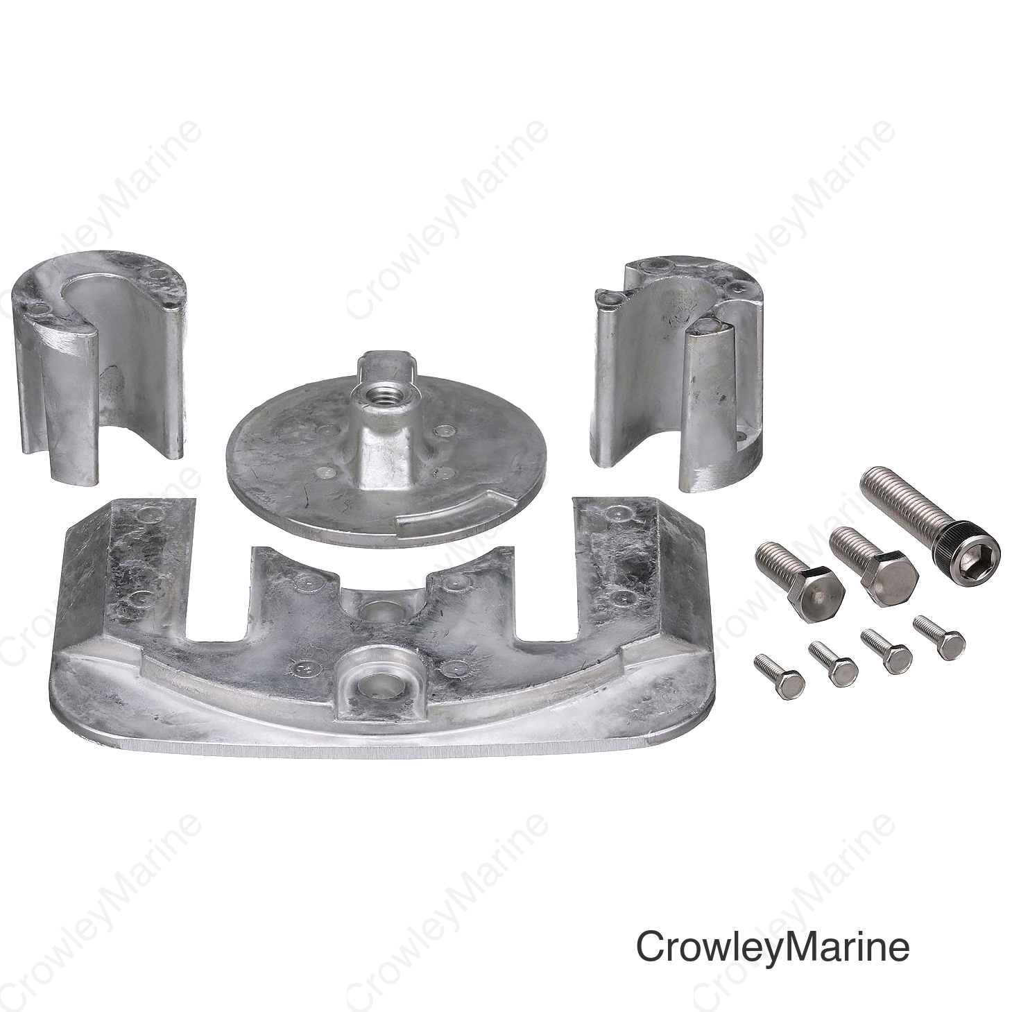 Seachoice Anode Kit, Mercruiser Bravo II (1989-Present)/III (1989-2003), Aluminum, Cadmium-Free, Environmentally Friendly