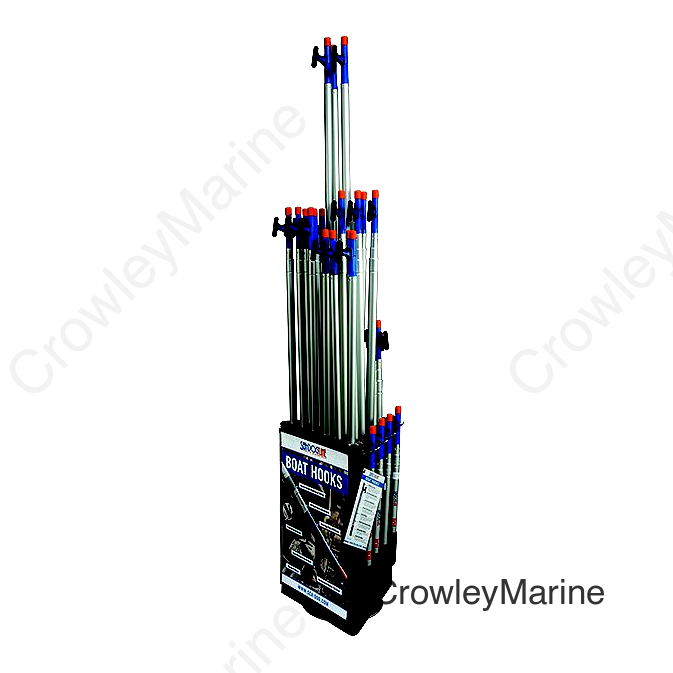 3-Sided Boat Hooks Spinner Display